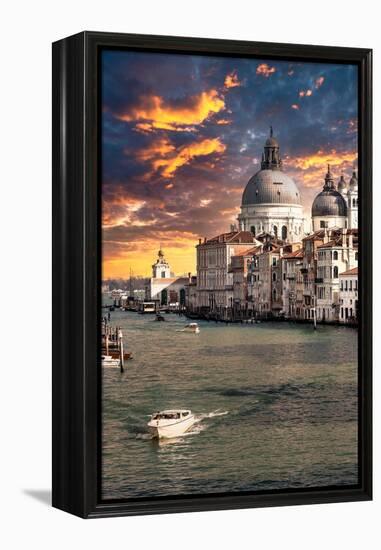 Venetian Sunlight - Basilica Santa Maria-Philippe HUGONNARD-Framed Premier Image Canvas