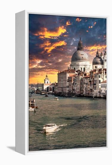 Venetian Sunlight - Basilica Santa Maria-Philippe HUGONNARD-Framed Premier Image Canvas