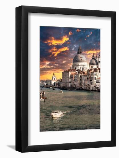 Venetian Sunlight - Basilica Santa Maria-Philippe HUGONNARD-Framed Photographic Print