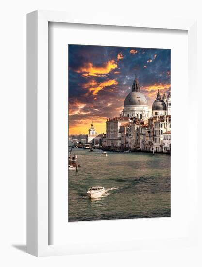 Venetian Sunlight - Basilica Santa Maria-Philippe HUGONNARD-Framed Photographic Print