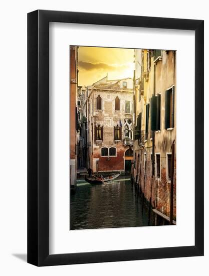 Venetian Sunlight - Between Light and Shadow-Philippe HUGONNARD-Framed Photographic Print