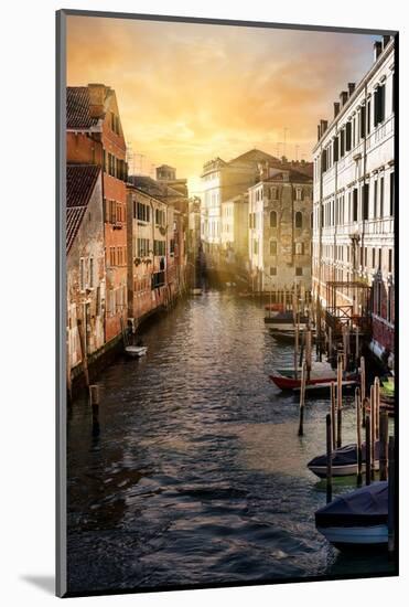 Venetian Sunlight - Between the buildings of Venice-Philippe HUGONNARD-Mounted Photographic Print