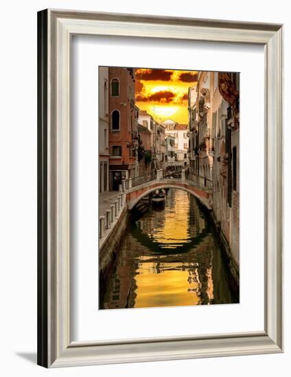 Venetian Sunlight - Golden Sun-Philippe HUGONNARD-Framed Photographic Print