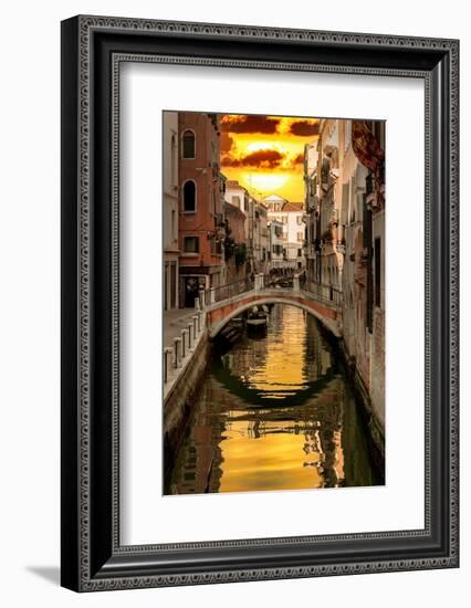 Venetian Sunlight - Golden Sun-Philippe HUGONNARD-Framed Photographic Print
