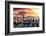 Venetian Sunlight - Gondolas Sunsets-Philippe HUGONNARD-Framed Photographic Print