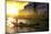 Venetian Sunlight - Gondolier at Sunset-Philippe HUGONNARD-Mounted Photographic Print