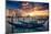 Venetian Sunlight - Magical Gondolas Sunset-Philippe HUGONNARD-Mounted Photographic Print