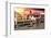 Venetian Sunlight - Market Sunrise-Philippe HUGONNARD-Framed Photographic Print