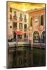 Venetian Sunlight - Rio del Malcanton at Sunset-Philippe HUGONNARD-Mounted Photographic Print