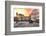 Venetian Sunlight - Vaporetto Canal-Philippe HUGONNARD-Framed Photographic Print