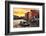 Venetian Sunlight - Vaporetto Sunset-Philippe HUGONNARD-Framed Photographic Print