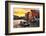 Venetian Sunlight - Vaporetto Sunset-Philippe HUGONNARD-Framed Photographic Print