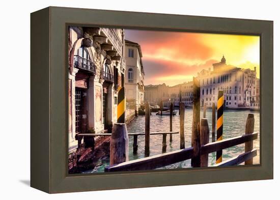 Venetian Sunlight - Venice Piers-Philippe HUGONNARD-Framed Premier Image Canvas