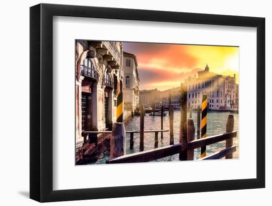 Venetian Sunlight - Venice Piers-Philippe HUGONNARD-Framed Photographic Print