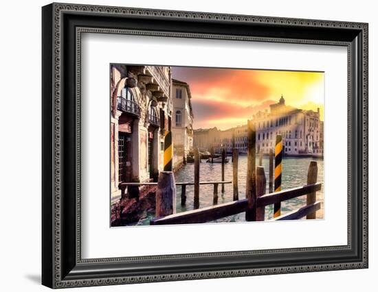 Venetian Sunlight - Venice Piers-Philippe HUGONNARD-Framed Photographic Print