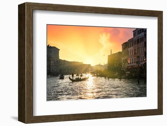 Venetian Sunlight - Venice The Golden Hour-Philippe HUGONNARD-Framed Photographic Print