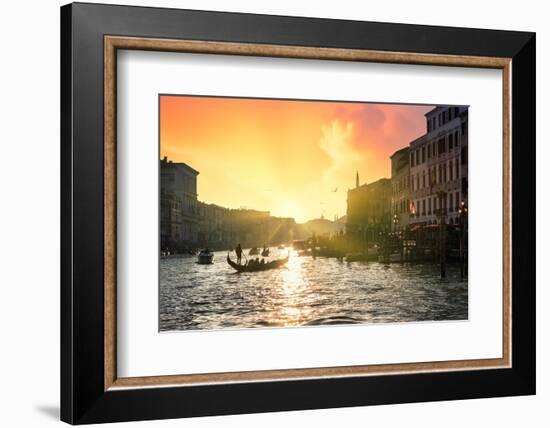 Venetian Sunlight - Venice The Golden Hour-Philippe HUGONNARD-Framed Photographic Print