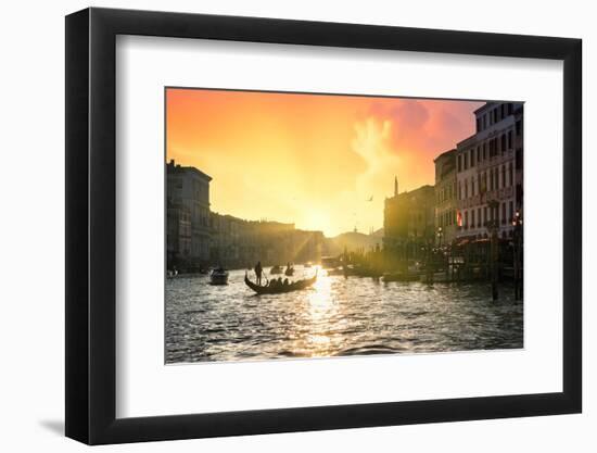 Venetian Sunlight - Venice The Golden Hour-Philippe HUGONNARD-Framed Photographic Print