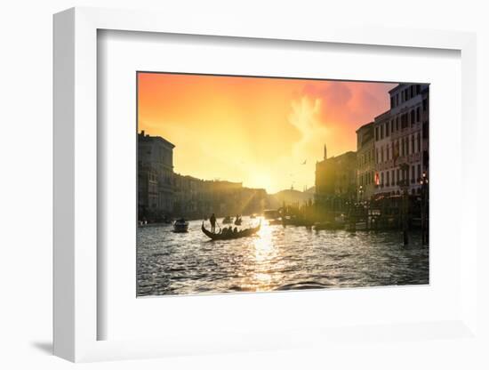 Venetian Sunlight - Venice The Golden Hour-Philippe HUGONNARD-Framed Photographic Print