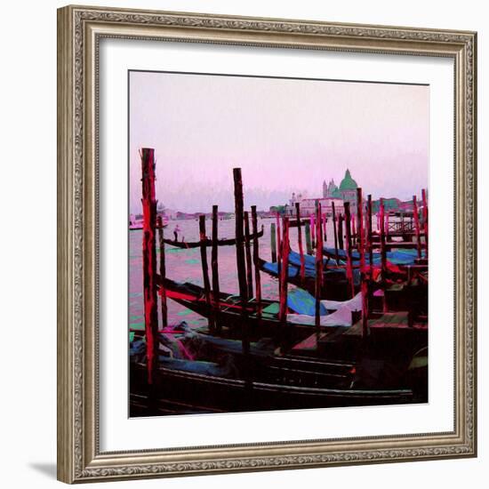 Venetian Sunset, 2018,-Helen White-Framed Giclee Print