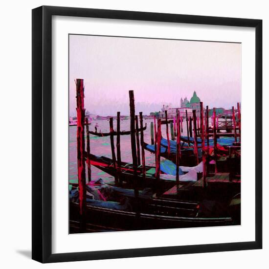 Venetian Sunset, 2018,-Helen White-Framed Giclee Print