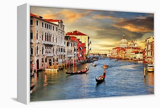 Venetian Sunset-Maugli-l-Framed Stretched Canvas