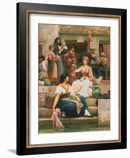 Venetians, 1885-Sir Samuel Luke Fildes-Framed Giclee Print