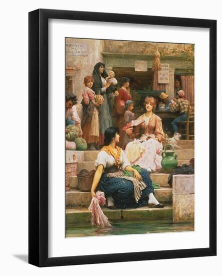 Venetians, 1885-Sir Samuel Luke Fildes-Framed Giclee Print