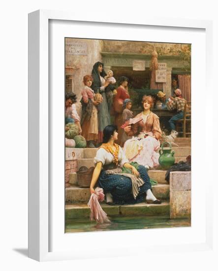 Venetians, 1885-Sir Samuel Luke Fildes-Framed Giclee Print