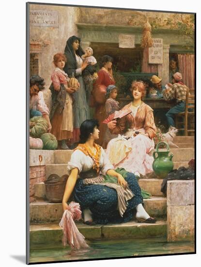 Venetians, 1885-Sir Samuel Luke Fildes-Mounted Giclee Print