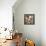 Veneto Boho Spots-Sharon Turner-Framed Stretched Canvas displayed on a wall