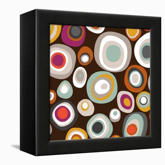 Veneto Boho Spots-Sharon Turner-Framed Stretched Canvas