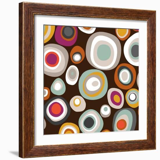 Veneto Boho Spots-Sharon Turner-Framed Art Print