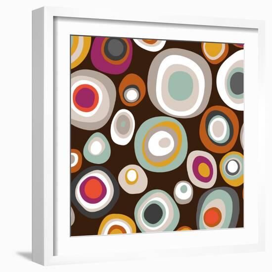 Veneto Boho Spots-Sharon Turner-Framed Art Print