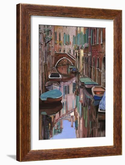 Venezia a Colori-Guido Borelli-Framed Giclee Print