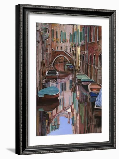 Venezia a Colori-Guido Borelli-Framed Giclee Print