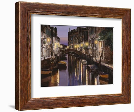 Venezia al Crepuscolo-Guido Borelli-Framed Giclee Print
