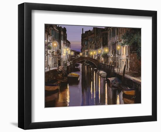 Venezia al Crepuscolo-Guido Borelli-Framed Giclee Print