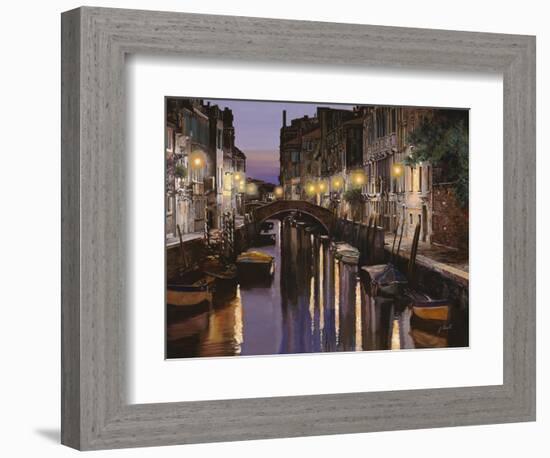 Venezia al Crepuscolo-Guido Borelli-Framed Giclee Print