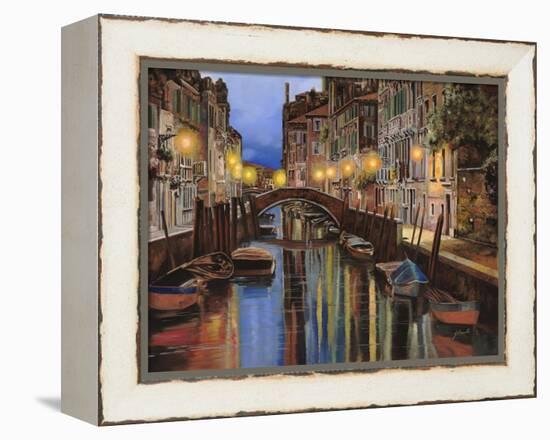 Venezia All'Alba-Guido Borelli-Framed Premier Image Canvas