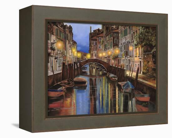 Venezia All'Alba-Guido Borelli-Framed Premier Image Canvas