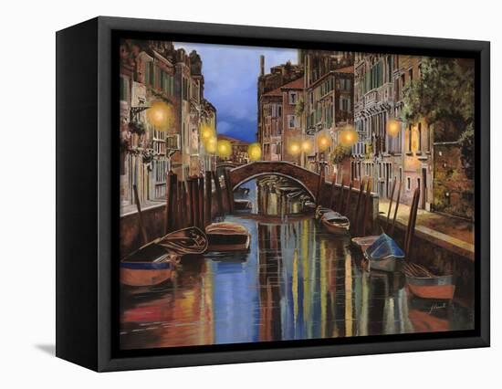 Venezia All'Alba-Guido Borelli-Framed Premier Image Canvas