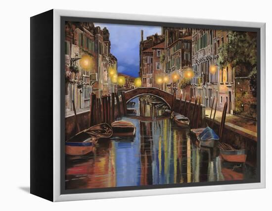 Venezia All'Alba-Guido Borelli-Framed Premier Image Canvas