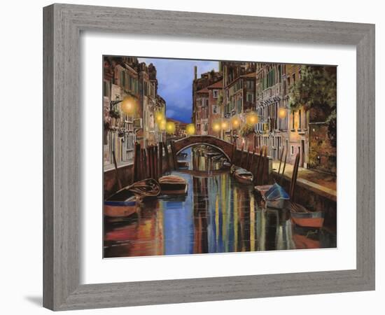 Venezia All'Alba-Guido Borelli-Framed Giclee Print