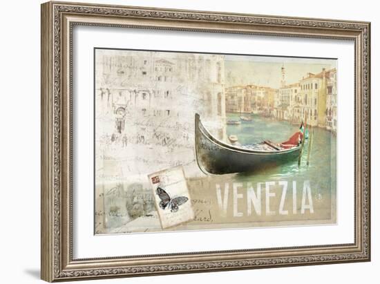 Venezia Butterfly-Andrew Michaels-Framed Art Print