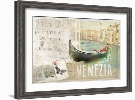 Venezia Butterfly-Andrew Michaels-Framed Art Print