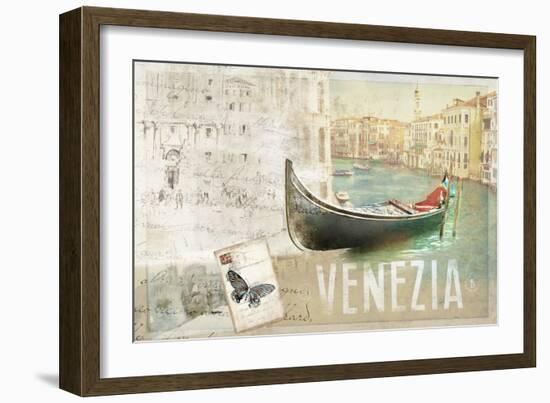 Venezia Butterfly-Andrew Michaels-Framed Art Print