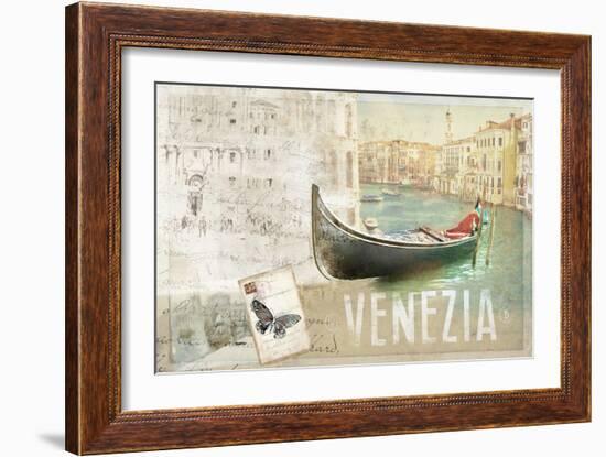 Venezia Butterfly-Andrew Michaels-Framed Art Print