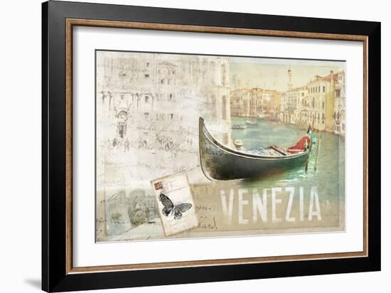 Venezia Butterfly-Andrew Michaels-Framed Art Print