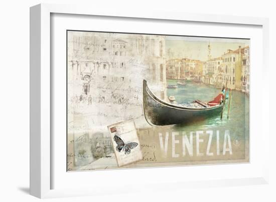 Venezia Butterfly-Andrew Michaels-Framed Art Print